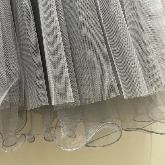 Grey Tulle Dress - Picture 3 of 4